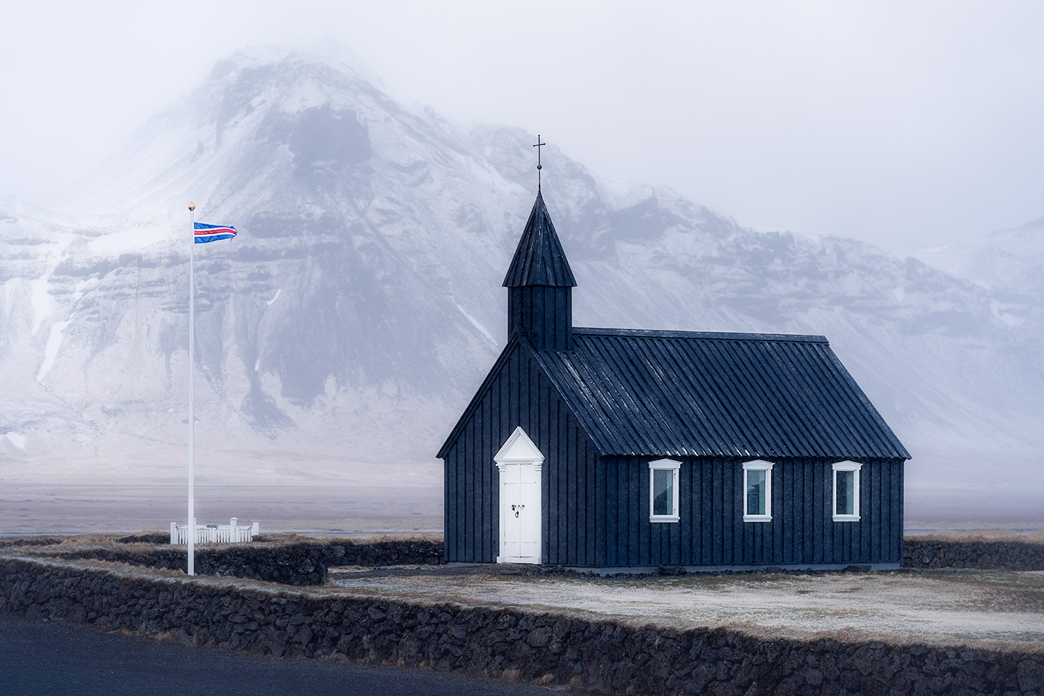 Iglesia negra de Búðir, Islandia